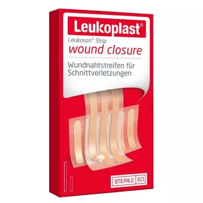 LEUKOPLAST Leukosan Strip sterile 6x38 mm/6x75 mm, 9 pcs LEUKOPLAST Leukosan Strip sterile 6x38 mm/6x75 mm, 9 pcs