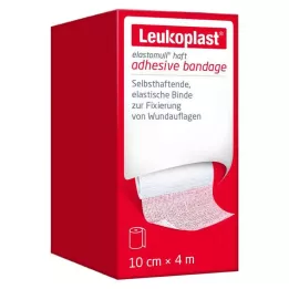 Leukoplast Elastomull adhesive fixing bandage elastic 10 cmx4 m, 1 piece
