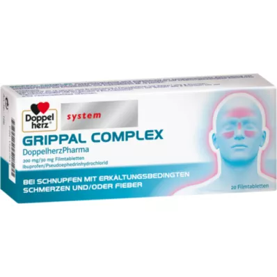 GRIPPAL COMPLEX DoppelherzPharma 200 mg/30 mg FTA, 20 pcs