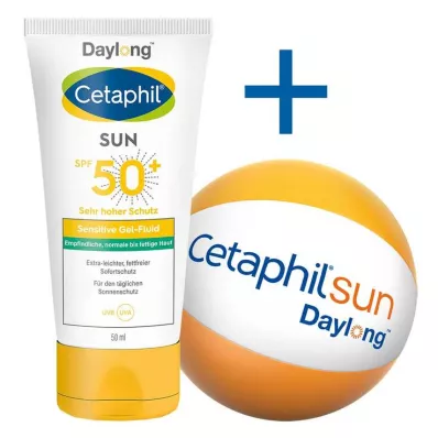 CETAPHIL Sun Daylong SPF 50+ sens.gel-fluid face, 50 ml