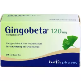 GINGOBETA 120 mg film-coated tablets, 50 pcs