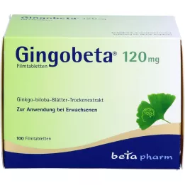 GINGOBETA 120 mg film-coated tablets, 100 pcs