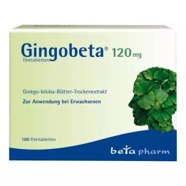 GINGOBETA 120 mg film-coated tablets, 100 pcs