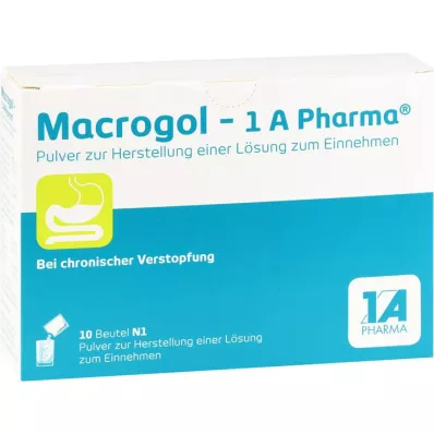 MACROGOL-1A Pharma Plv.z.Her.e.Ls.zum Einnehmen, 10 pcs