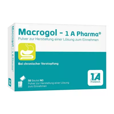 Macrogol-1A Pharma powder for oral solution, 50 pcs