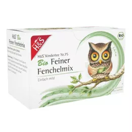 H&amp;S Organic Baby and Childrens Tea Fine Fennel Mix, 20X1.5 g