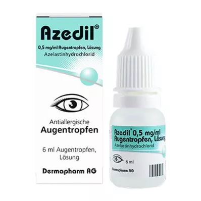 Azedil® with azelastine eye drops, 6 ml