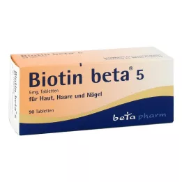BIOTIN BETA 5 tablets, 90 pc