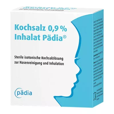 KOCHSALZ 0.9% Inhalate Paedia Ampoules, 60X2.5 ml