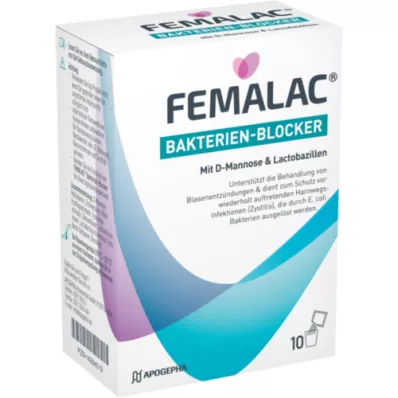 FEMALAC Bacteria Blocker Powder, 10 pcs