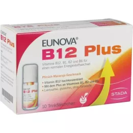EUNOVA B12 Plus Drinking Vial, 10X8 ml