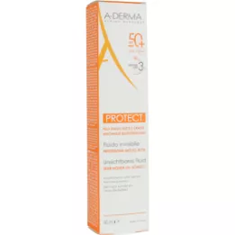 A-DERMA PROTECT SPF 50+ invisible fluid, 40 ml