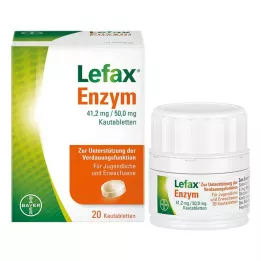 LEFAX Enzyme chewable tablets, 20 pcs