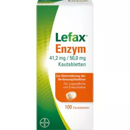LEFAX Enzyme chewable tablets, 100 pcs