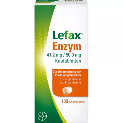 LEFAX Enzyme chewable tablets, 100 pcs