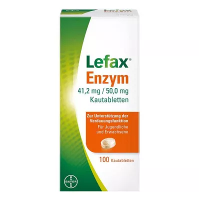 Lefax enzyme chewable tablets, 100 pcs Lefax enzyme chewable tablets, 100 pcs