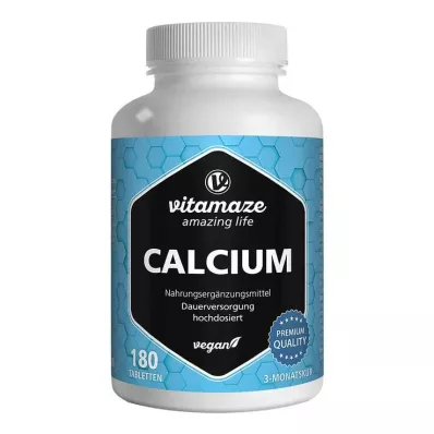 CALCIUM 400 mg vegan tablets, 180 pcs CALCIUM 400 mg vegan tablets, 180 pcs