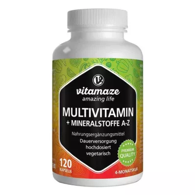 MULTIVITAMIN KAPSELN high dose, 120 pcs MULTIVITAMIN KAPSELN high dose, 120 pcs