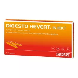 DIGESTO Hevert inject ampoules, 10X2 ml