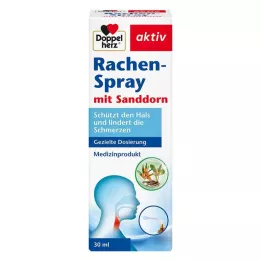 DOPPELHERZ Throat spray with sea buckthorn, 30 ml