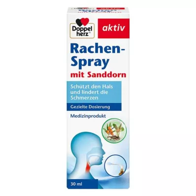 DOPPELHERZ Throat spray with sea buckthorn, 30 ml