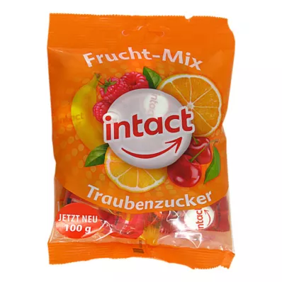 INTACT Dextrose sachet fruit mix, 100 g