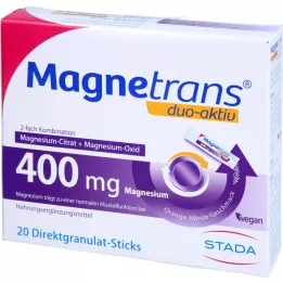MAGNETRANS duo-aktiv 400 mg sticks, 20 pcs