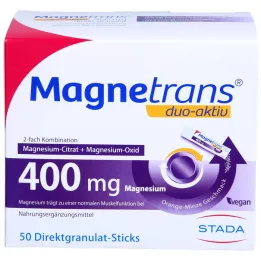 MAGNETRANS duo-aktiv 400 mg sticks, 50 pcs