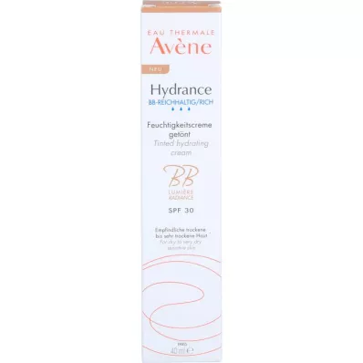 AVENE Hydrance BB rich moisturiser, tinted, 40 ml