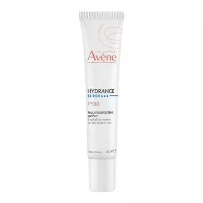 Avene Hydrance BB-rich moisturizing cream tinted SPF 30, 40 ml Avene Hydrance BB-rich moisturizing cream tinted SPF 30, 40 ml
