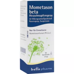 MOMETASON beta hay fever spray 50μg/Sp.60 Sp.St, 10 g