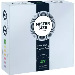 MISTER Size 47 condoms, 36 pcs