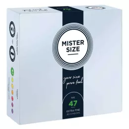 MISTER Size 47 condoms, 36 pcs