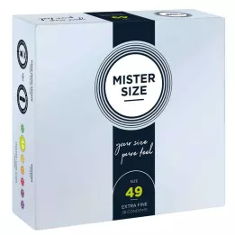 MISTER SIZE 49 condoms, 36 pcs