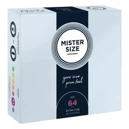 Mister Size 64 condoms (36 pieces)