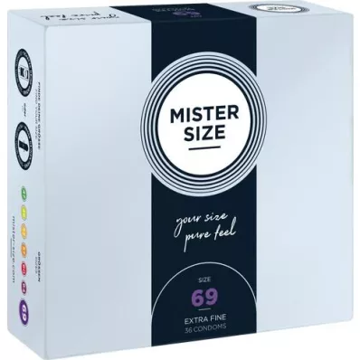 MISTER Size 69 condoms, 36 pcs
