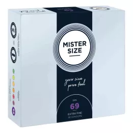 MISTER Size 69 condoms, 36 pcs
