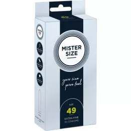 MISTER Size 49 condoms, 10 pcs