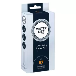 MISTER SIZE 57 condoms, 10 pcs