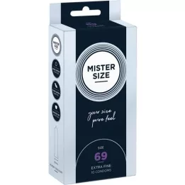 MISTER Size 69 condoms, 10 pcs