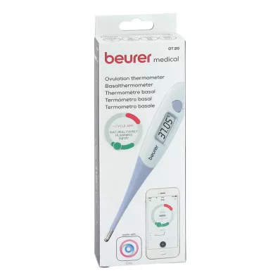 BEURER OT20 basal thermometer+cycle app Ovy, 1 pc