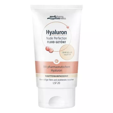 HYALURON NUDE Perfect.Fluid tinted s.hel HT LSF 20, 50 ml HYALURON NUDE Perfect.Fluid tinted s.hel HT LSF 20, 50 ml