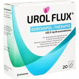 UROL FLUX Flush Therapy 400.5 mg Effervescent tablet, 20 pcs
