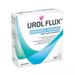 UROL FLUX Flush Therapy 400.5 mg Effervescent tablet, 20 pcs