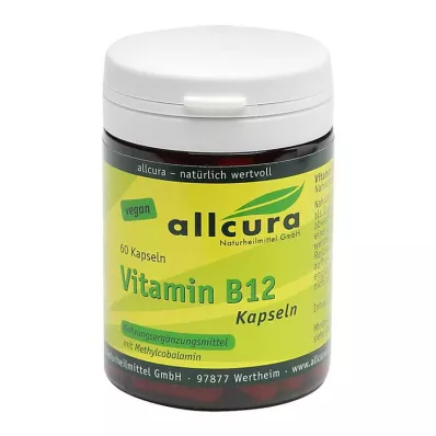 Vitamin B12 capsules, 60 pcs
