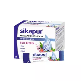 SIKAPUR Silicic acid gel sticks red berries, 30 pcs