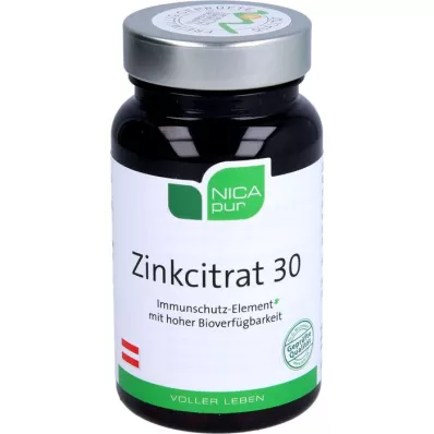 NICAPUR Zinc Citrate 30 Capsules, 60 Capsules