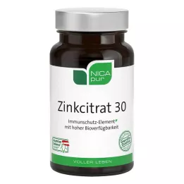 NICAPUR Zinc Citrate 30 Capsules, 60 Capsules
