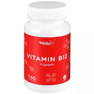 VITAMIN B12 VEGAN Capsules 1000 µg Methylcobalamin, 60 pcs