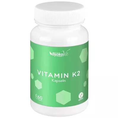 Vitamin K2 MK7 all-trans vegan capsules, 60 pcs